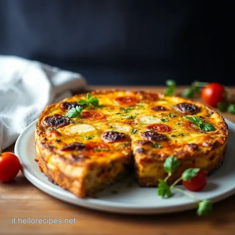 Frittata Sfiziosa in Friggitrice ad Aria