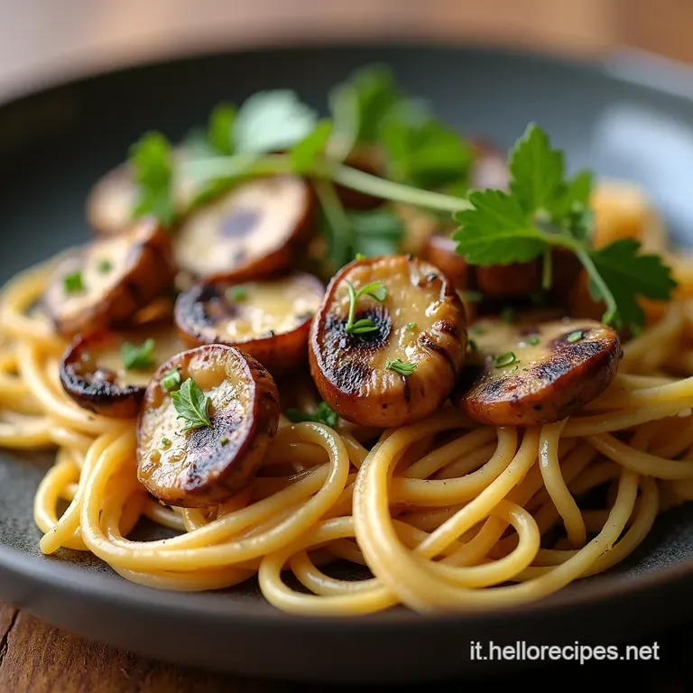 Funghi Pleurotus Arrostiti in Padella