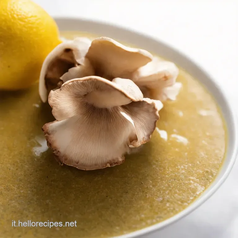 Funghi Pleurotus Saltati al Limone e Prezzemolo