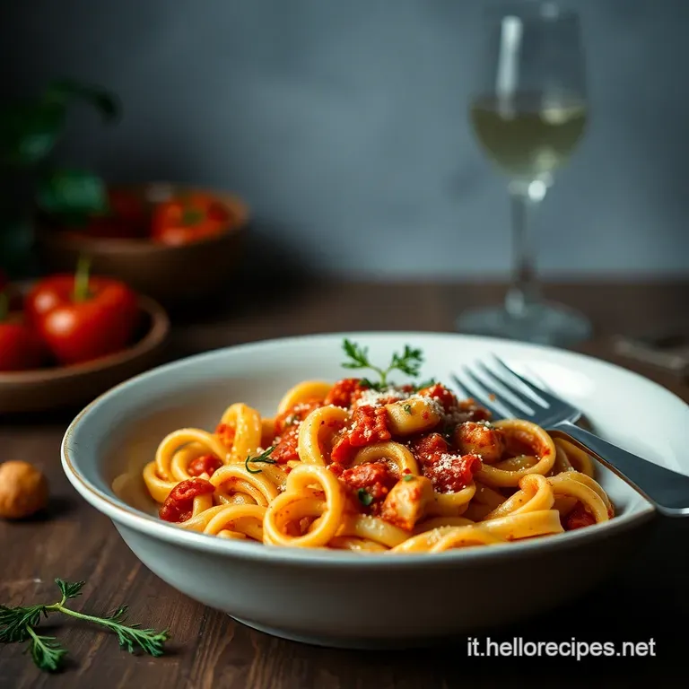 Fusilli alla Puttanesca Rivisitata 