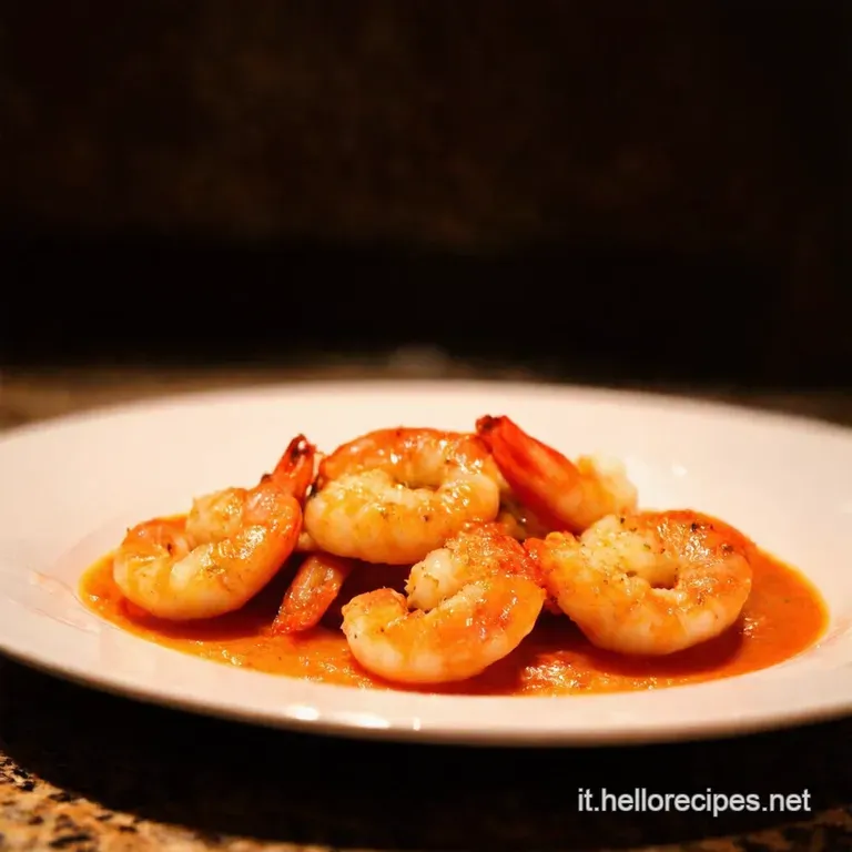 Gamberi Scampi Squisiti Pronto in Tavola presentation