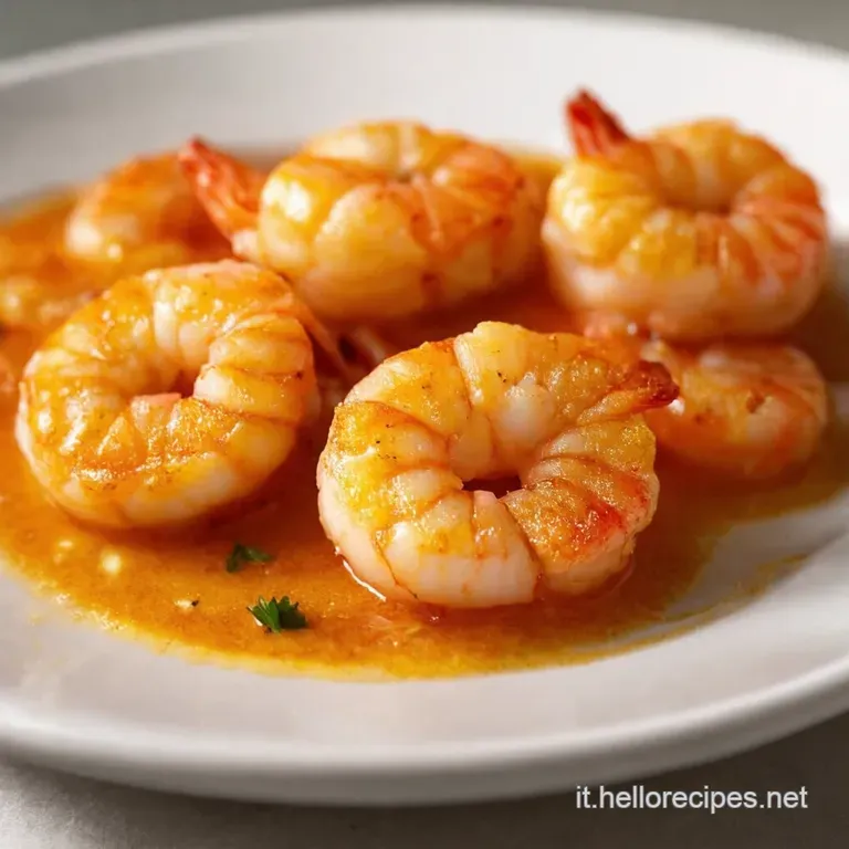 Gamberi Scampi Squisiti Pronto in Tavola