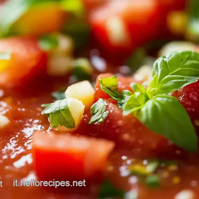 Gazpacho Andaluso &ndash; Un Bacio d&rsquo;Estate