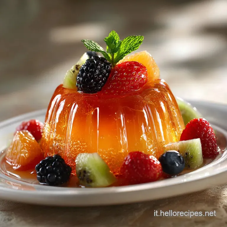 Gelatina Di Frutta Fresca Il Capolavoro Tremolante Dellestate Italiana presentation