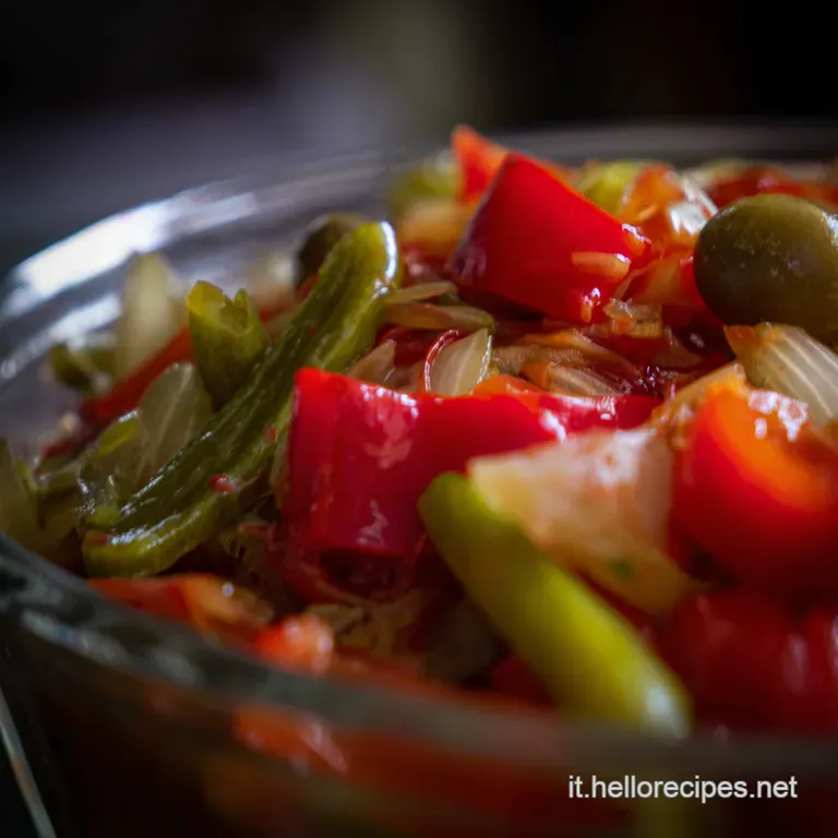 Giardiniera Casalinga presentation