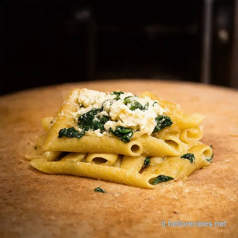 Girelle Di Pasta Sfoglia Con Ricotta Spinaci E Prosciutto presentation