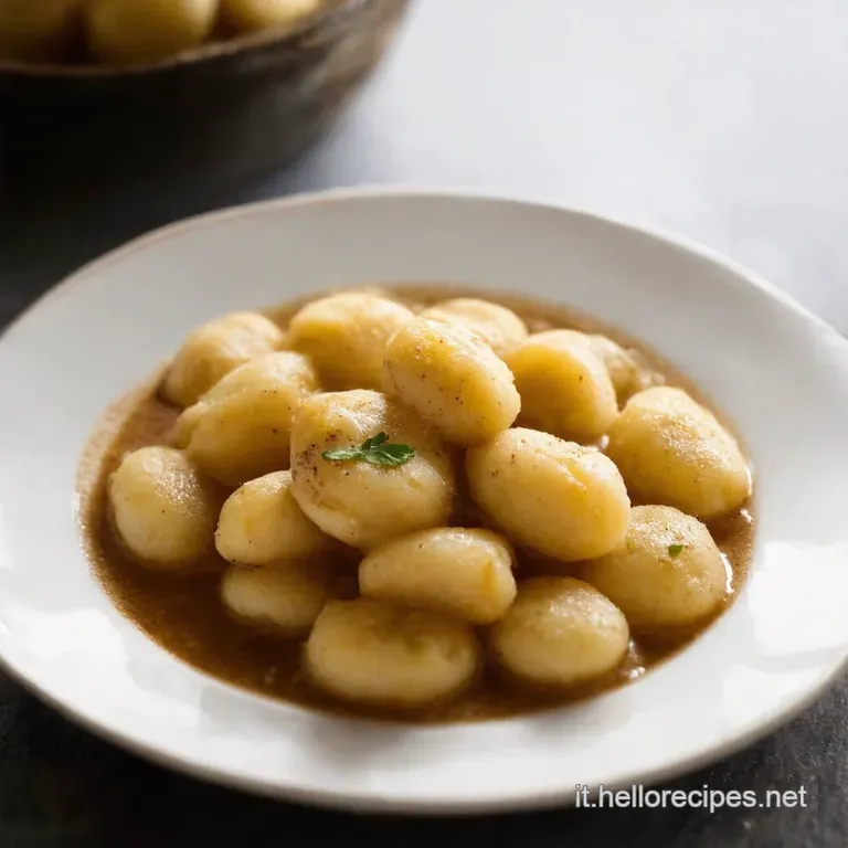 Gnocchetti di Patate e Caff&egrave; Riciclo con Sapore