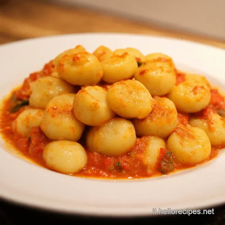 Gnocchi Di Patate Della Nonna presentation