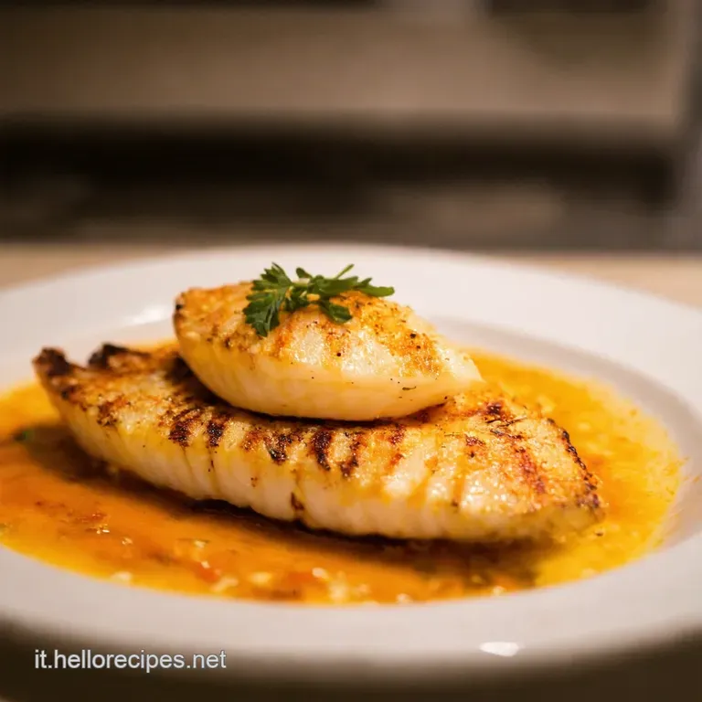 Grigliata Di Pesce Alla Mediterranea presentation