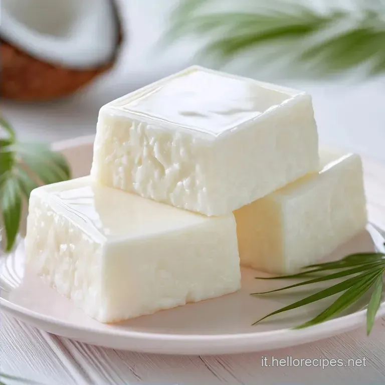 Haupia Tradizionale al Latte di Cocco