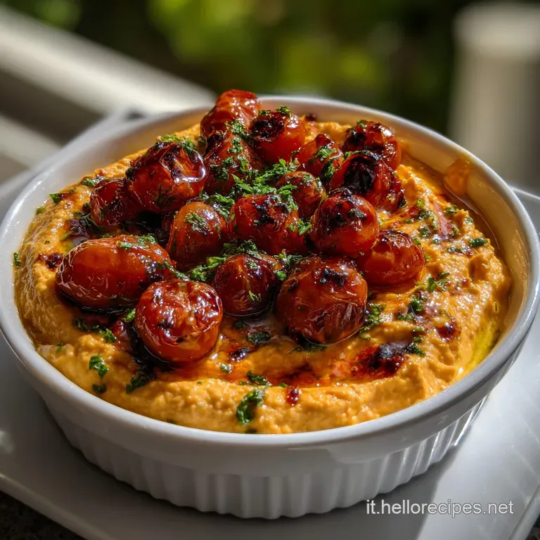 Hummus Di Pomodorini: L antipasto Stellato Estivo presentation