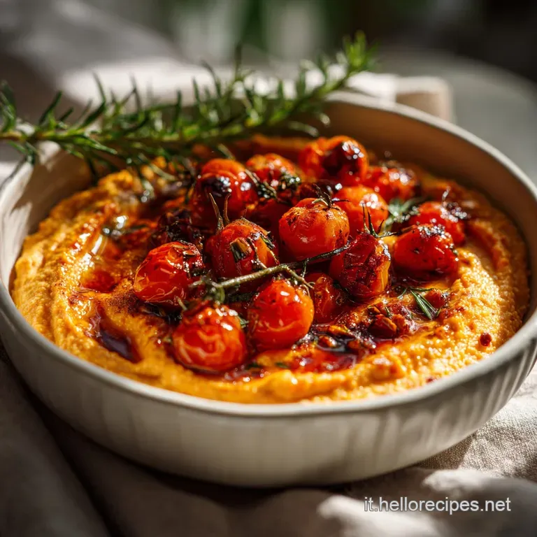 Hummus di Pomodorini: L Antipasto Stellato Estivo