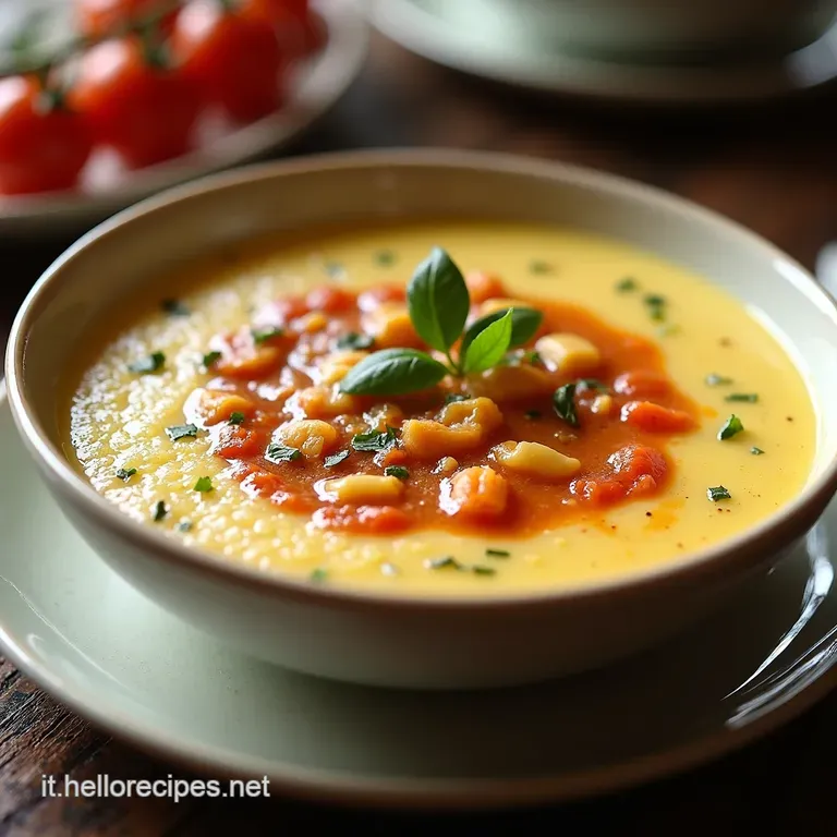 Il Brodo di Nonna Rivisitato Zuppa di Croste di Formaggio Orzo e Verdure dellOrto