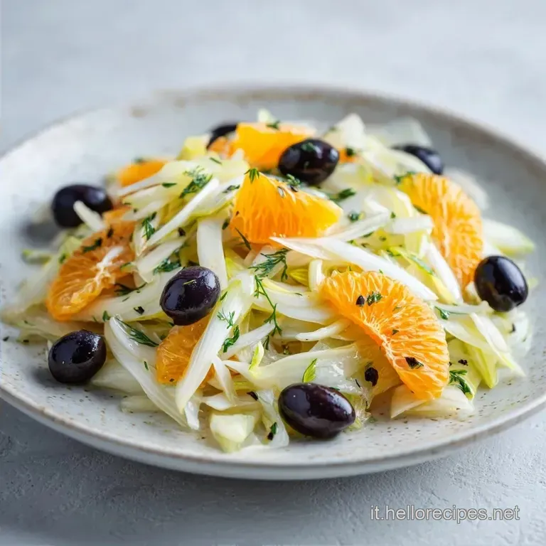 Insalata Arance E Finocchi: Fresca e Vitaminica