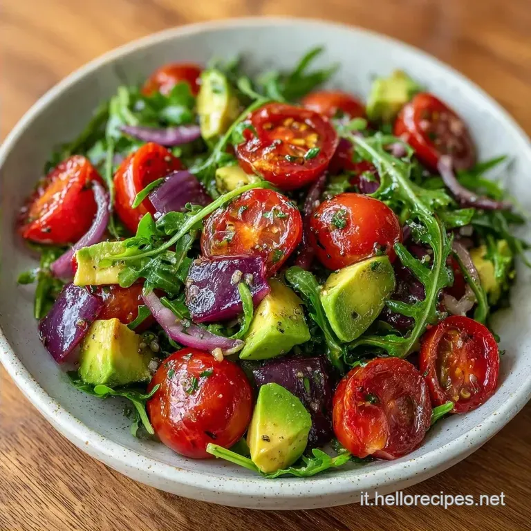 Insalata con Avocado Light: Fresca e Nutriente