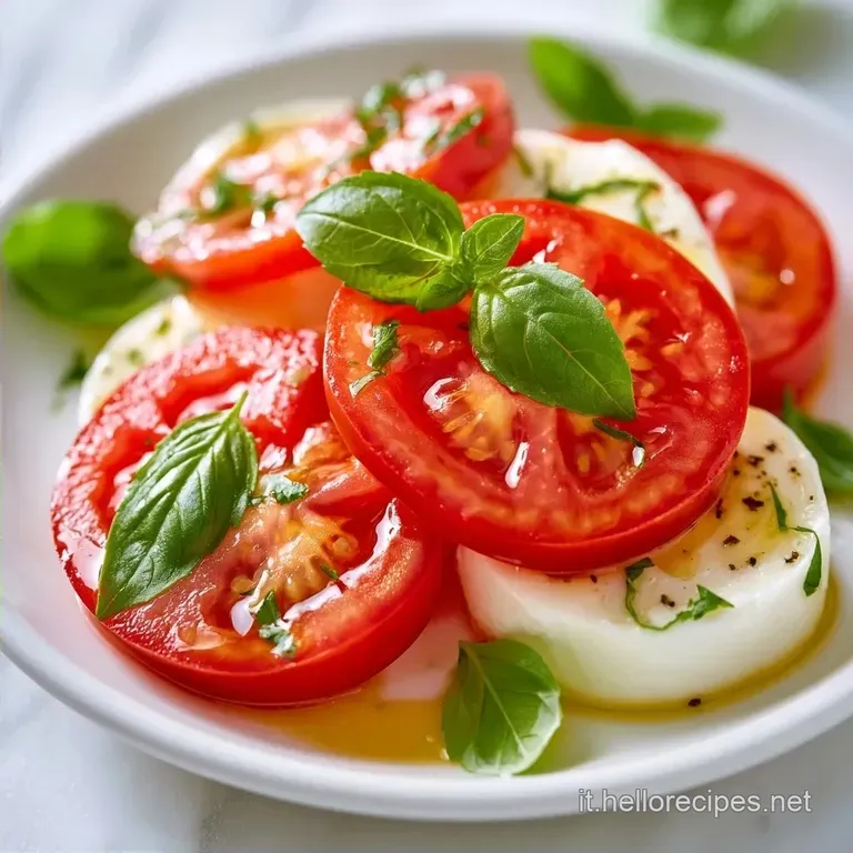Insalata Caprese Ricetta Originale in 15 Minuti