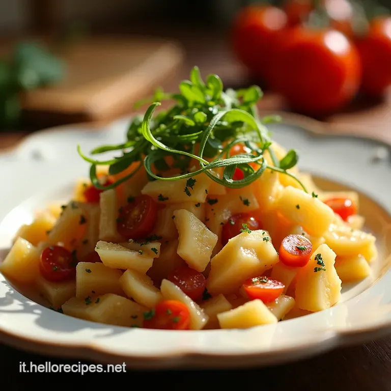 Insalata Di Farro Alla Mediterranea Per La Pausa Pranzo presentation