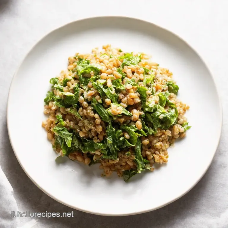 Insalata di Farro con Verdure Pesto e Burrata