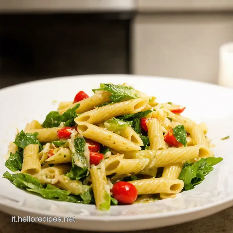 Insalata Di Pasta Alla Mediterranea presentation