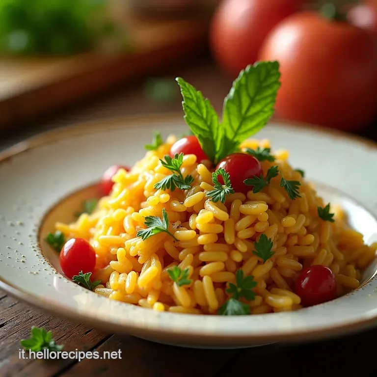 Insalata Di Riso Arcobaleno presentation
