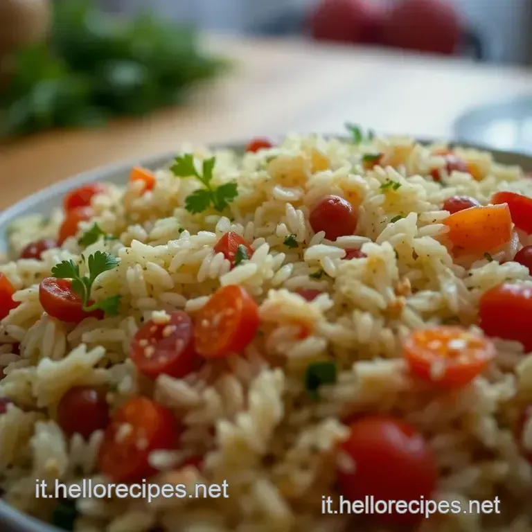 Insalata Di Riso Perfetta: La Ricetta Della Nonna Rivisitata presentation