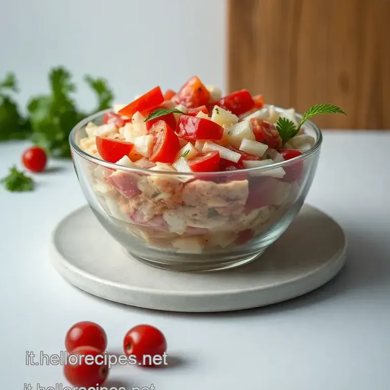 Insalata Russa Perfetta: Cremosa Ricca E Irresistibile! presentation