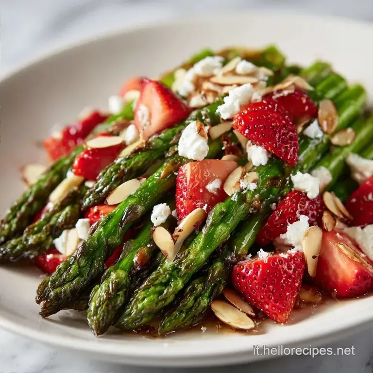 Insalata di Asparagi e Fragole: Fresca e Nutriente