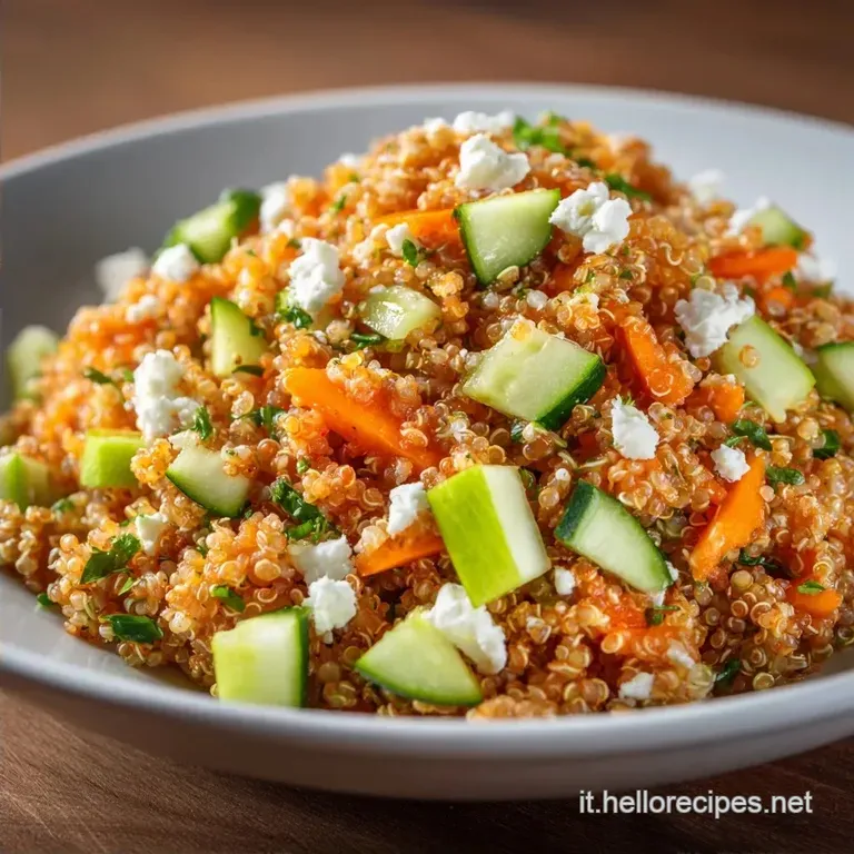 Insalata Vegetariana Arcobaleno: Fresca e Nutriente