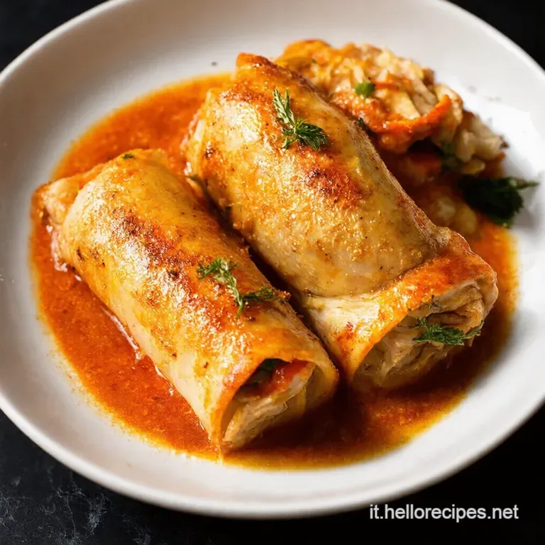 Involtini di Pollo alla Mediterranea