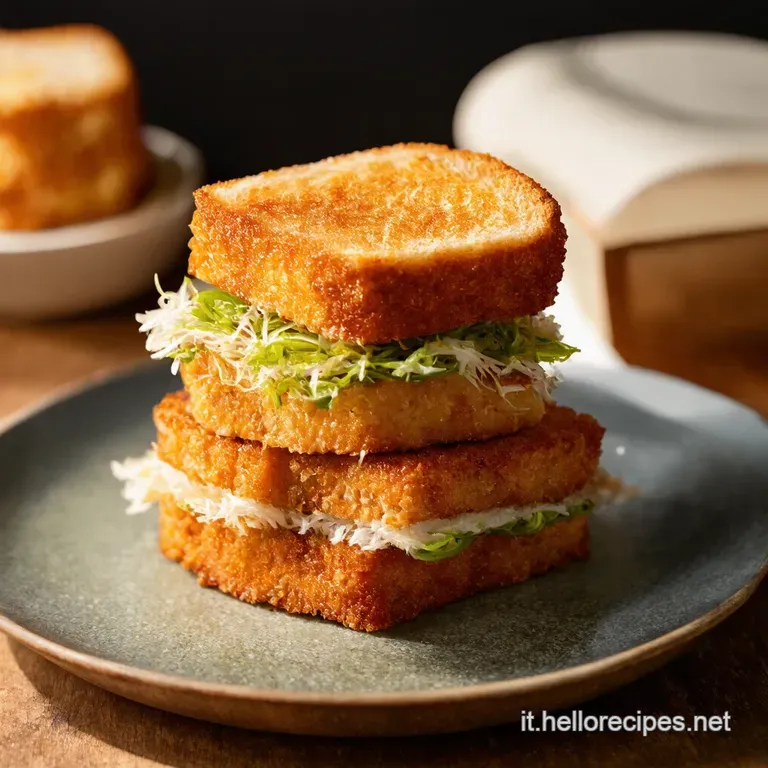Katsu Sando alla Romana Croccante Saporito eche Goduria
