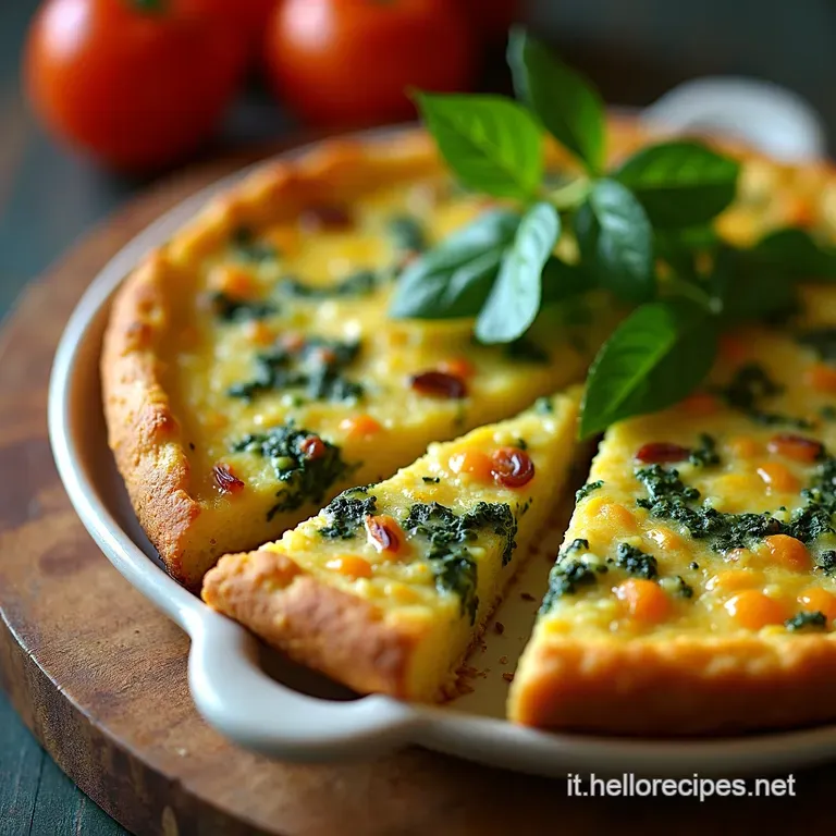 La Perfetta Frittata Delle Nonne Oro E Verde presentation