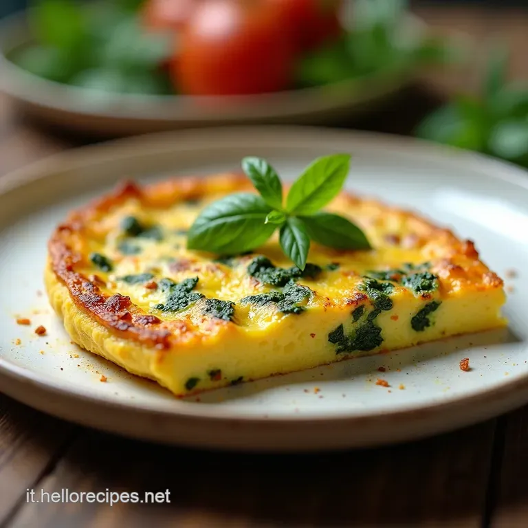 La Perfetta Frittata delle Nonne Oro e Verde