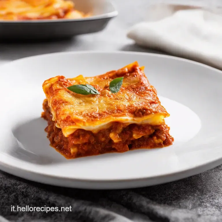 Lasagne al Rag&ugrave; Perfetta