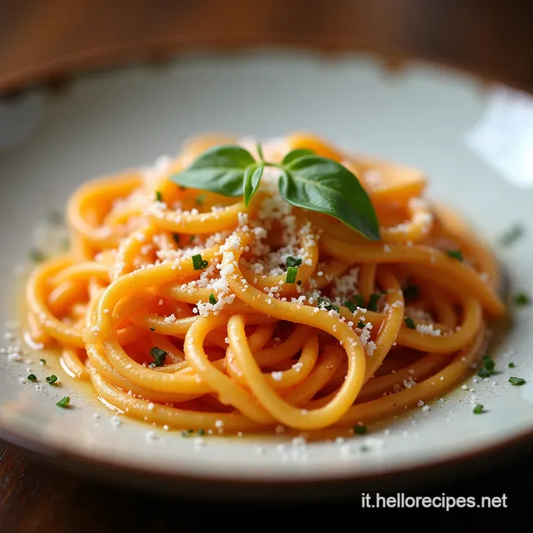 Linguine allOnda Cremosa e Fiammeggiante Il Segreto del Peperoncino e del Parmigiano
