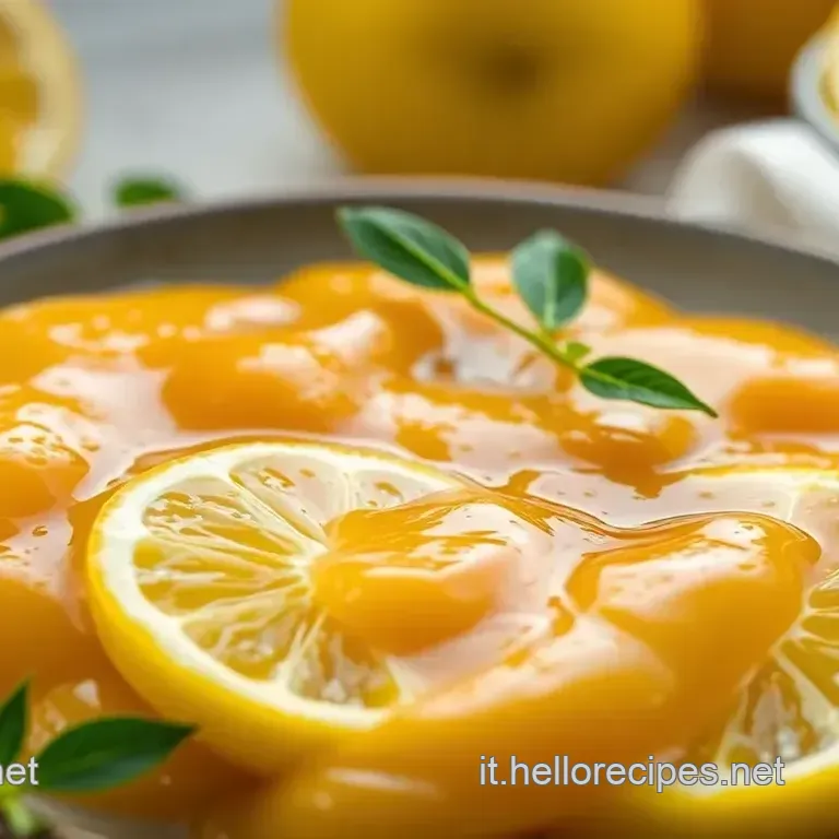 Marmellata di Limoni - Un Raggio di Sole in Vasetto