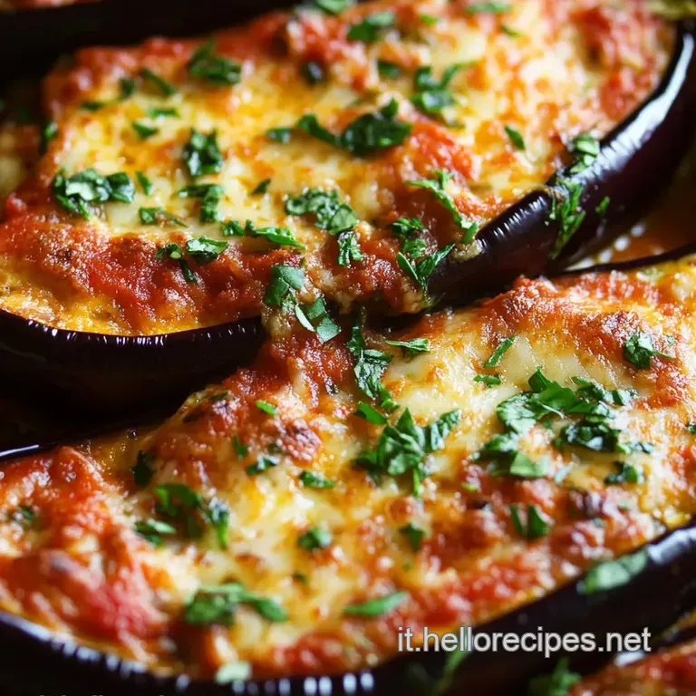 Melanzane Alla Parmigiana Perfetta presentation