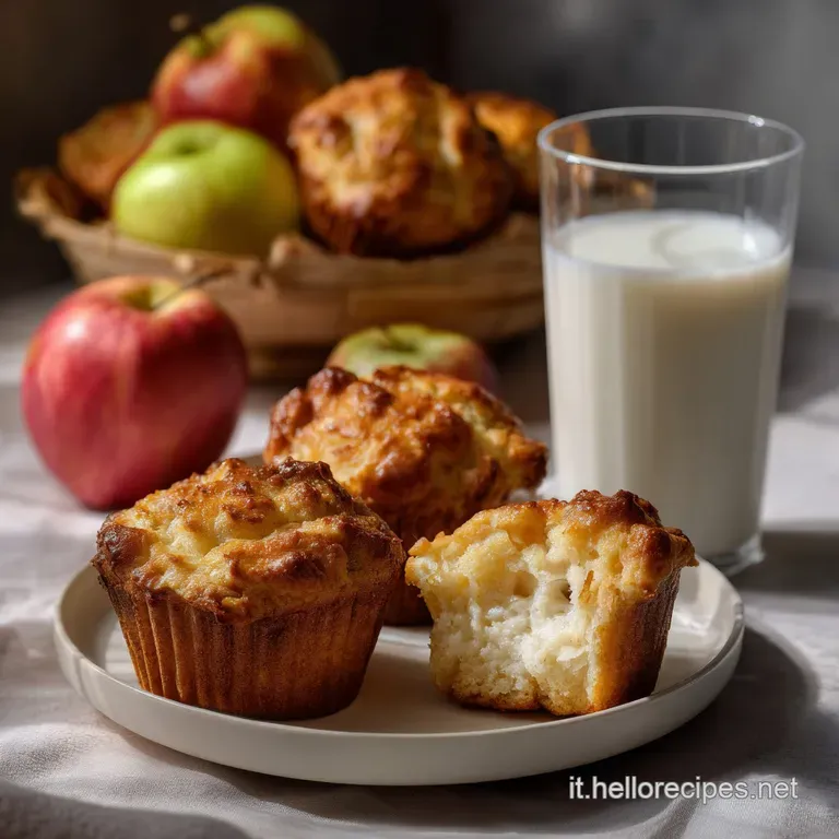 Muffin Yogurt e Mele Fatto in Casa: La Ricetta Perfetta