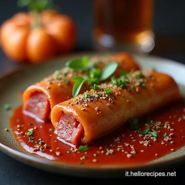 Mummie di Salsiccia Avvolte nel Mistero Un Antipasto Veloce e Spaventosamente Buono