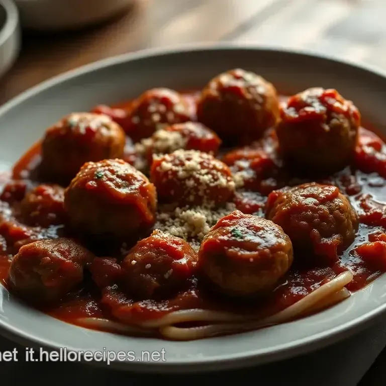 Nonna Emilia s Polpette al Sugo