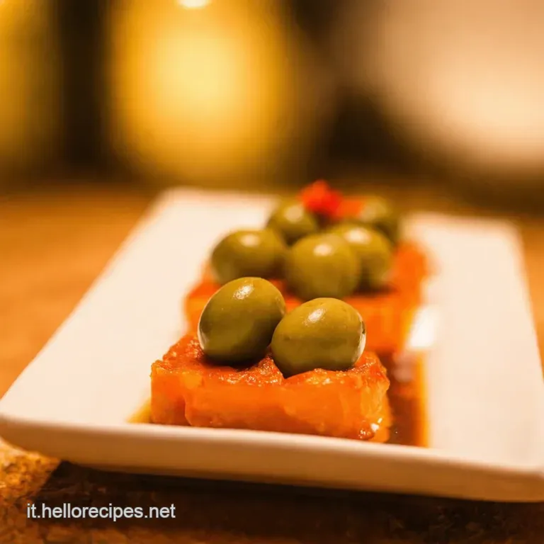 Olive Ascolane presentation