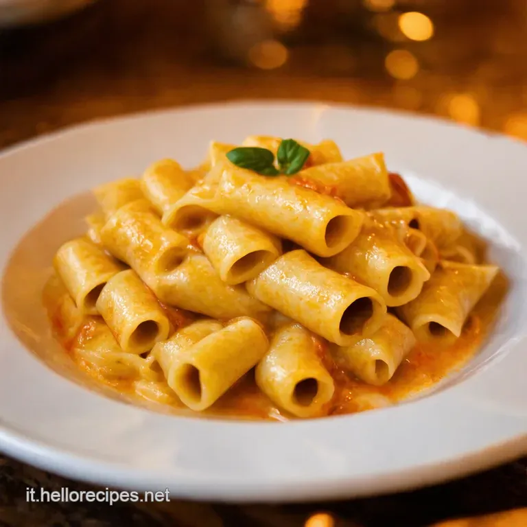 Paccheri Alla Vittorio Ricetta Di Famiglia presentation