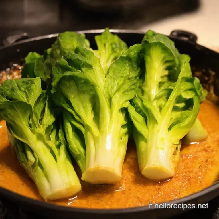 Pak Choi Saltato Allaglio E Zenzero presentation