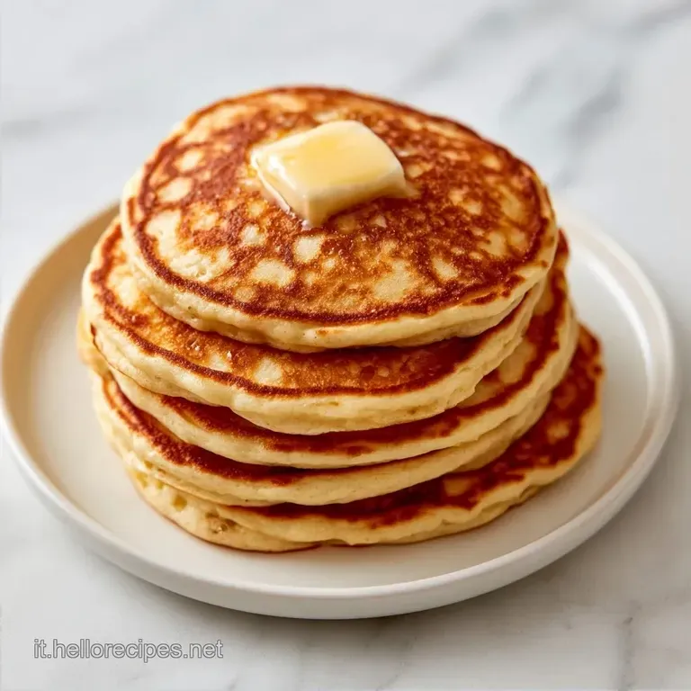Pancake Alti e Soffici: Ricetta Americana