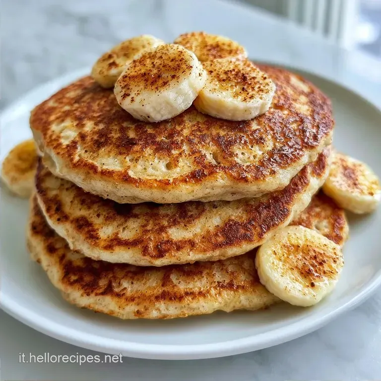 Pancake Banana e Uova in 15 Minuti