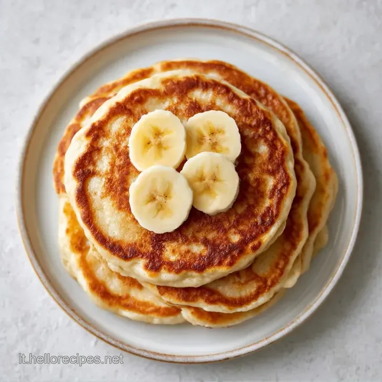 Pancake Banana Veloci in 15 Minuti