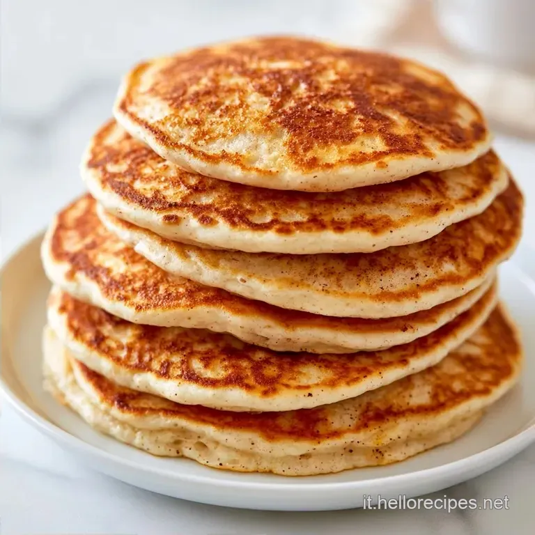 Pancake Farina Avena con Cannella