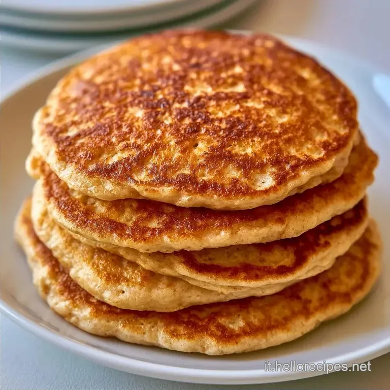 Pancake Proteici Agli Albumi con Avena e Yogurt