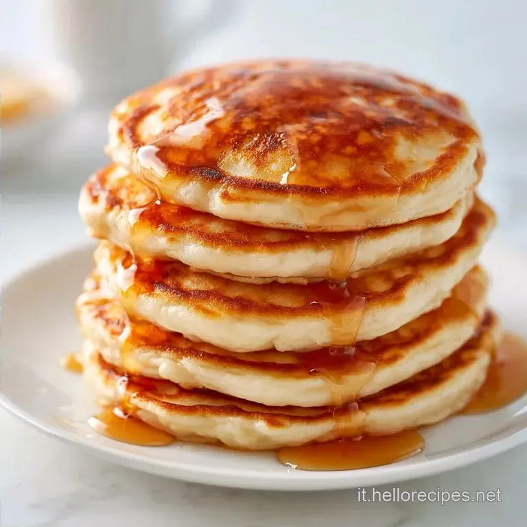 Pancake Senza Burro Veloci e Soffici