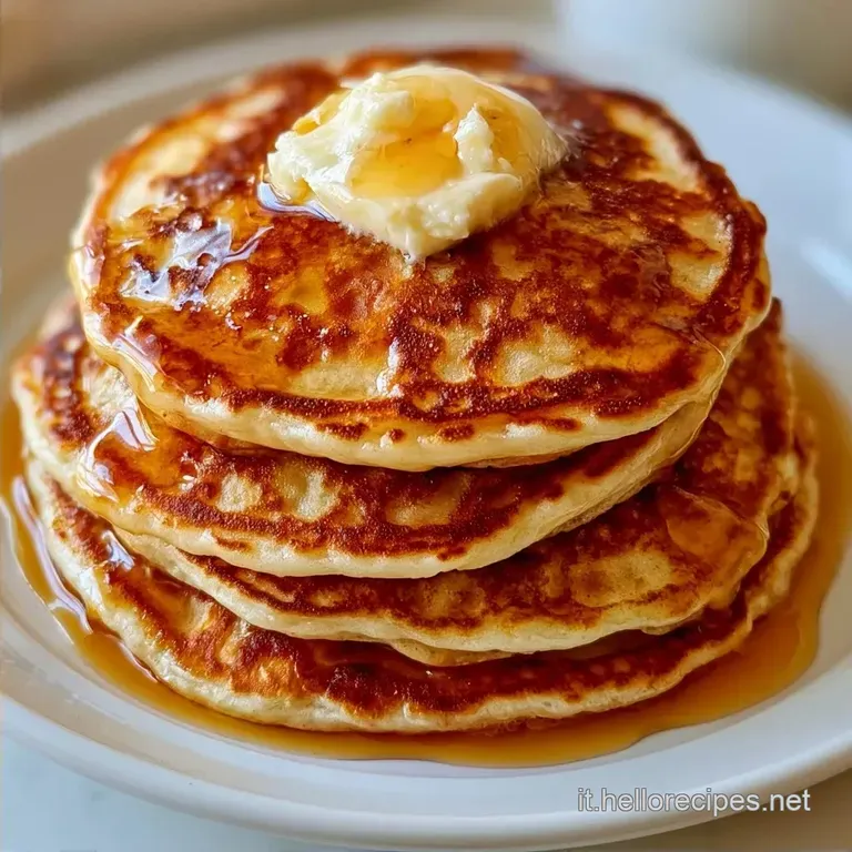 Pancake Senza Lievito Istantaneo in 20 Minuti