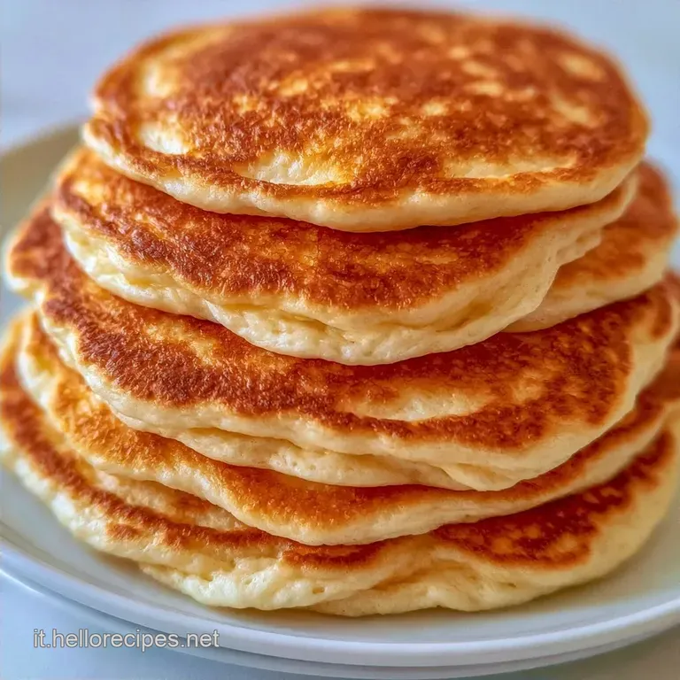 Pancake Senza Uova Veloci in 30 Minuti